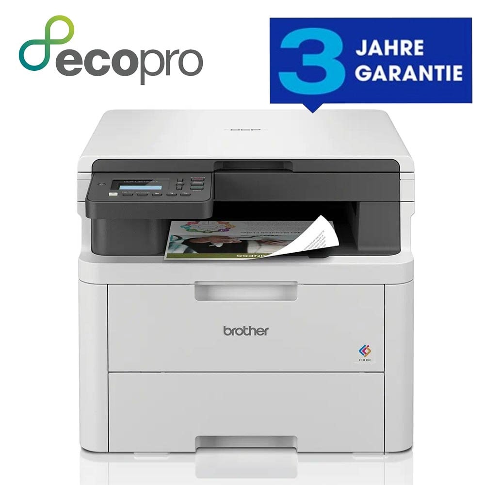 Brother DCP-L3515CDW 3-in-1 Farb-Multifunktionsgerät mit WLAN und Duplexdruck