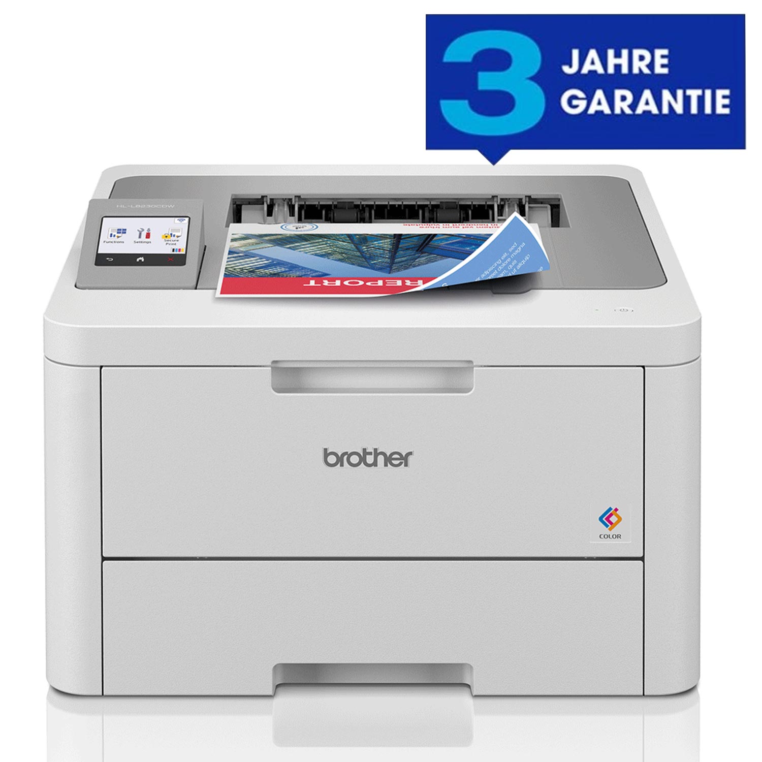 Brother HL-L8230CDW kompakter Farb-LED-Drucker (2. Wahl) (ohne schwarzen Toner)