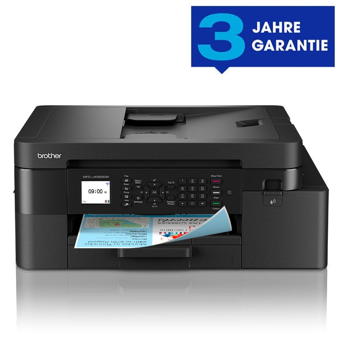 Brother MFC-J4350DW 4-in-1 Tinten-Multifunktionsgerät mit WLAN (2.Wahl) (neutrale Verpackung)
