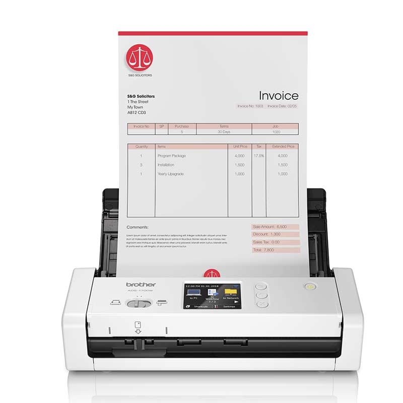 Brother ADS-1700W Dokumentenscanner