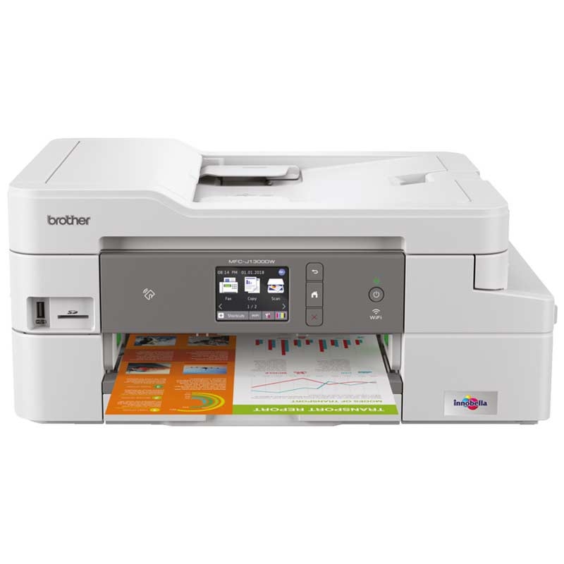 Brother MFC-J1300DW Multifunktions-Farbdrucker weiß