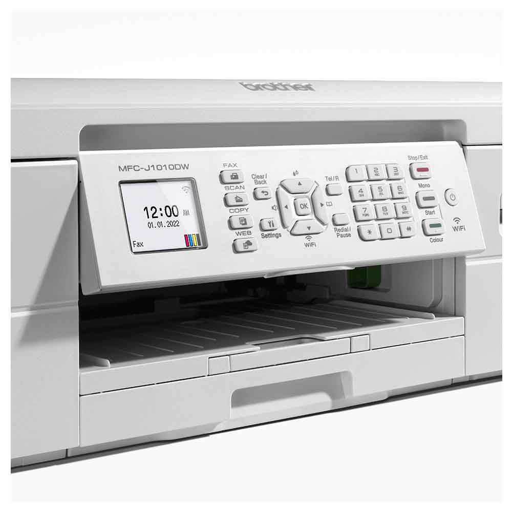 Brother MFC-J1010DW 4-in-1 Tinten-Multifunktionsdrucker + Value Pack (LC-421XL)