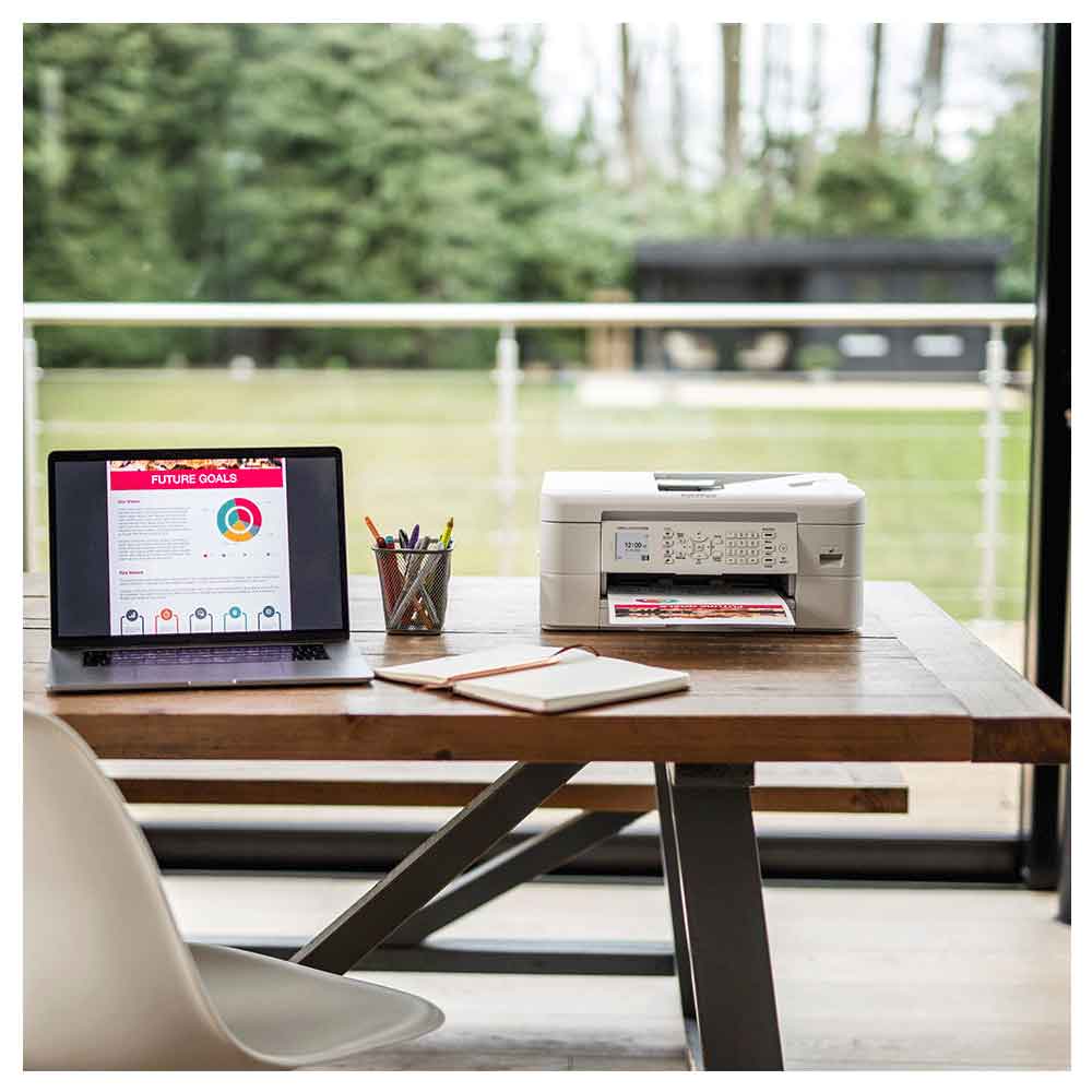 Brother MFC-J1010DW 4-in-1 Tinten-Multifunktionsdrucker + Value Pack (LC-421XL)