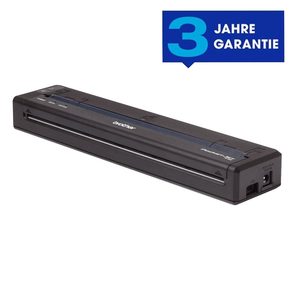 Brother PJ-822 Mobiler A4 Thermodirekt-Dokumentendrucker