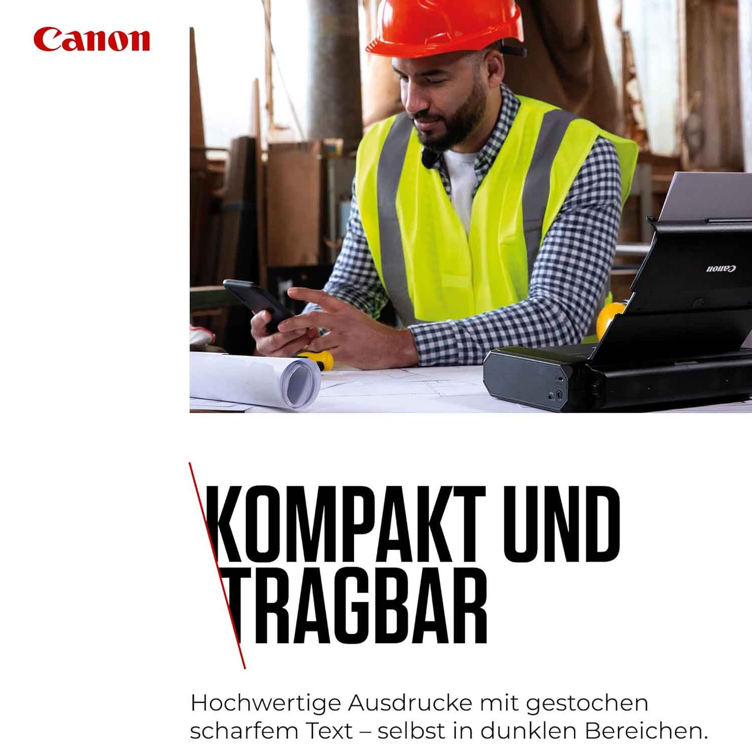 Canon MAXIFY BX110 Mobiler Drucker mit Akku (Verpackung geöffnet)