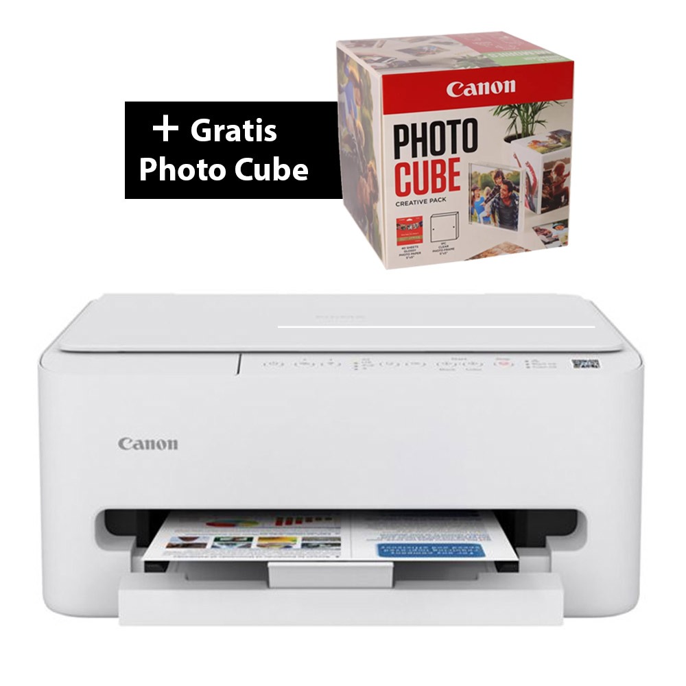 Canon PIXMA TS4150i inkl Photo Cube Bilderrahmen & Fotopapier