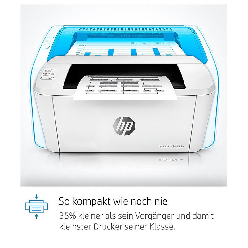 HP LaserJet Pro M15w Laserdrucker