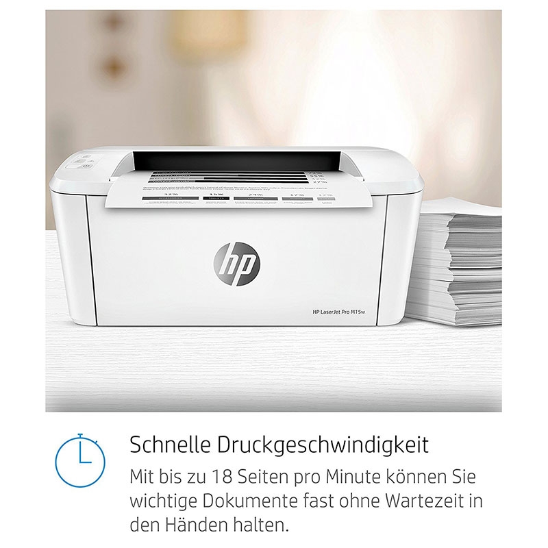 HP LaserJet Pro M15w Laserdrucker