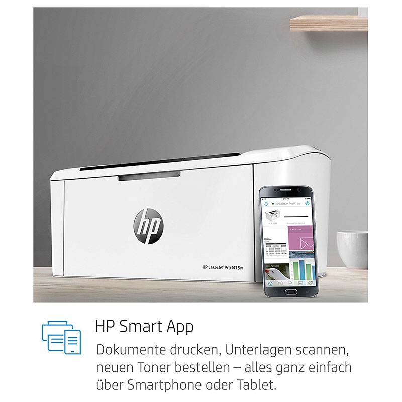 HP LaserJet Pro M15w Laserdrucker