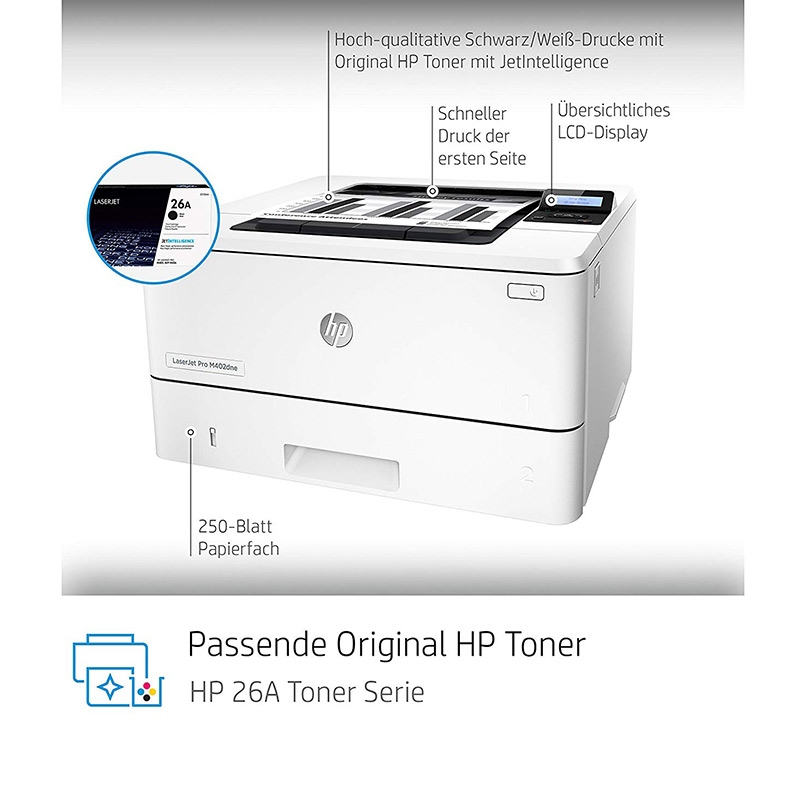 HP LaserJet Pro M402dne Laserdrucker