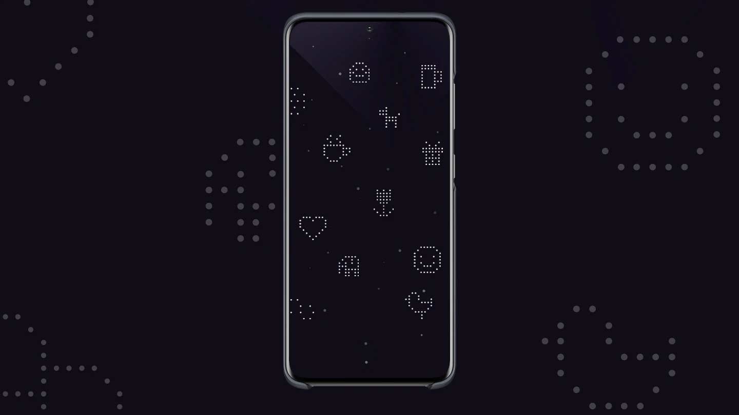 Samsung LED Cover Galaxy S20 Ultra (SM-G988) schwarz