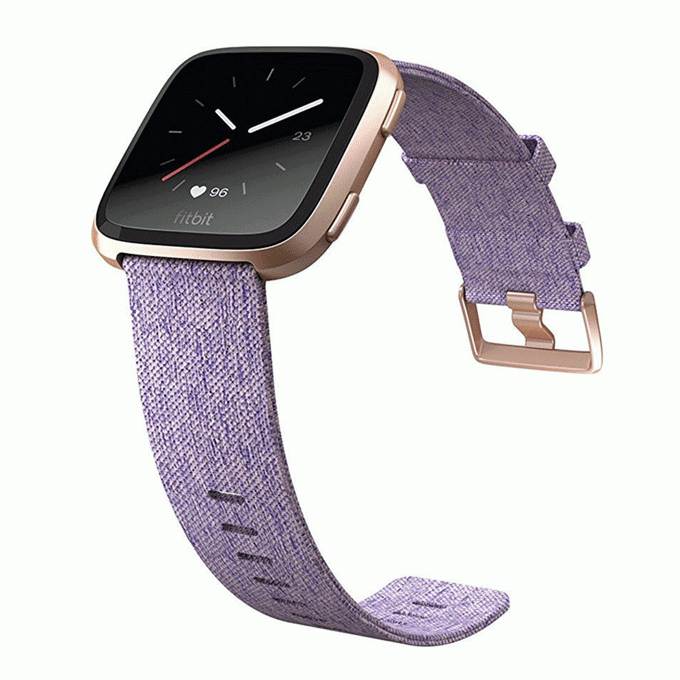 Fitbit Versa Special Edition Health & Fitness Smartwatch lavendel/rosegold