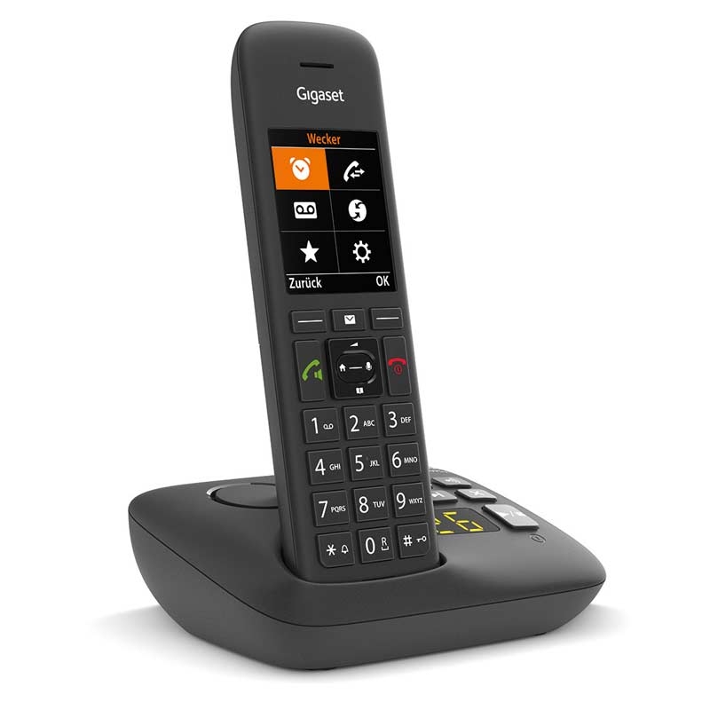 Gigaset C575A Schnurlostelefon schwarz