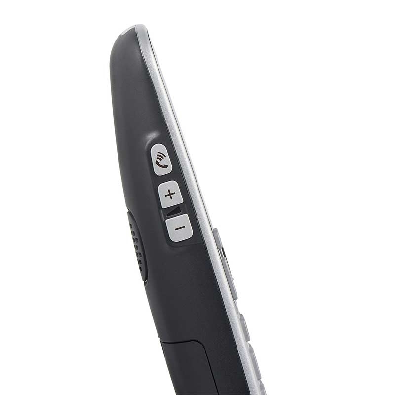 Panasonic KX-TGQ500GS IP-Telefon für Senioren Silber