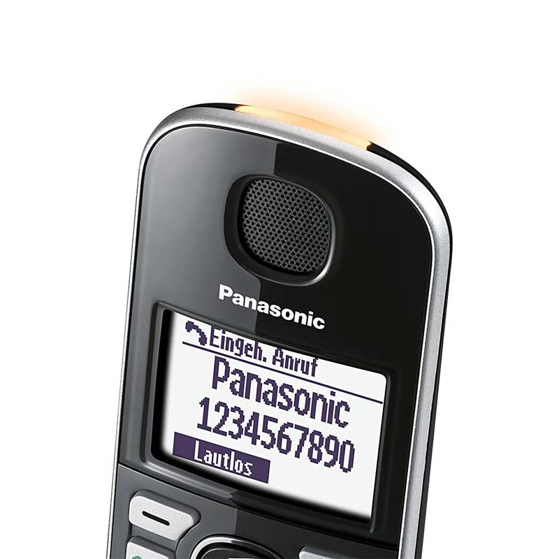 Panasonic KX-TGQ500GS IP-Telefon für Senioren Silber