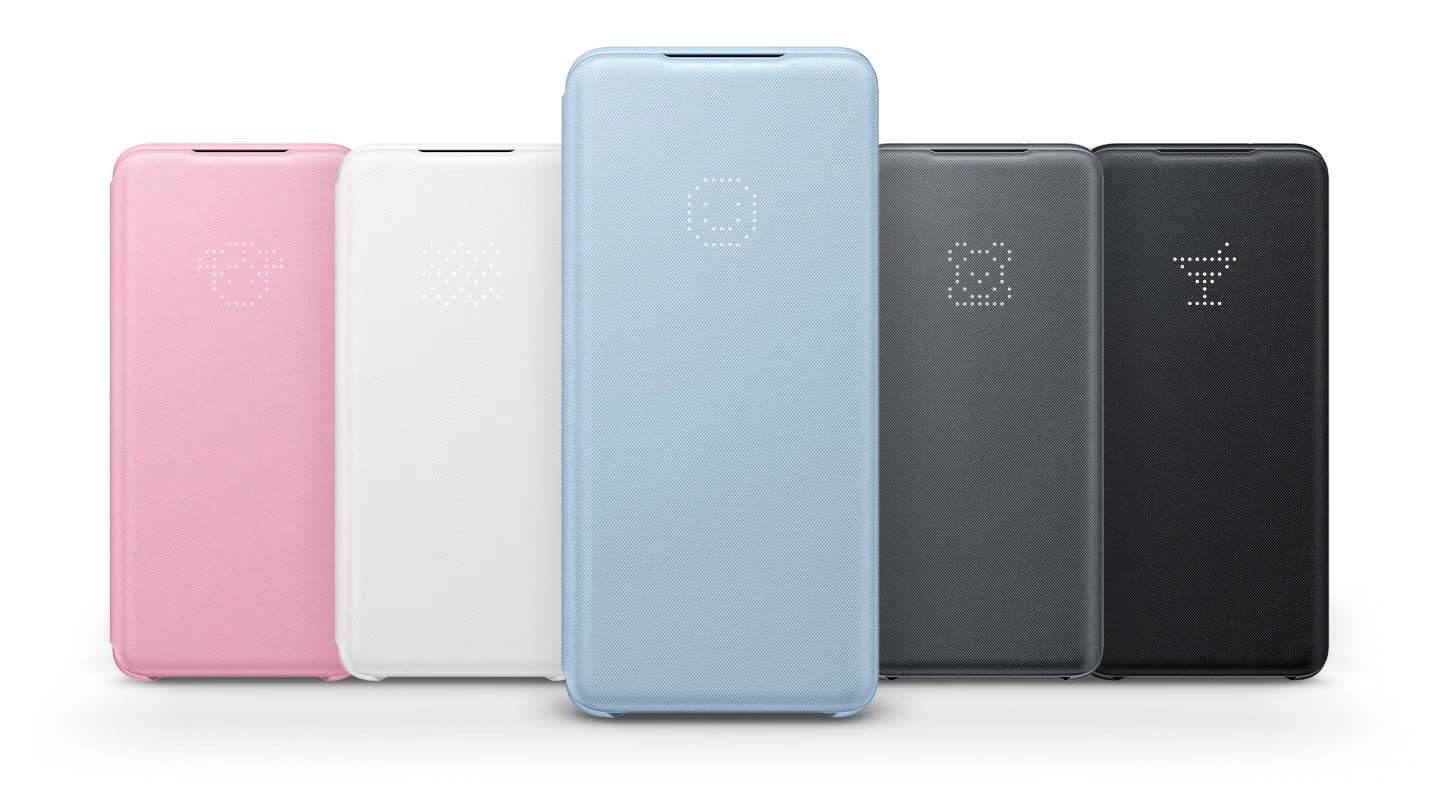 Samsung LED View Cover Galaxy S20 (SM-G980) pink