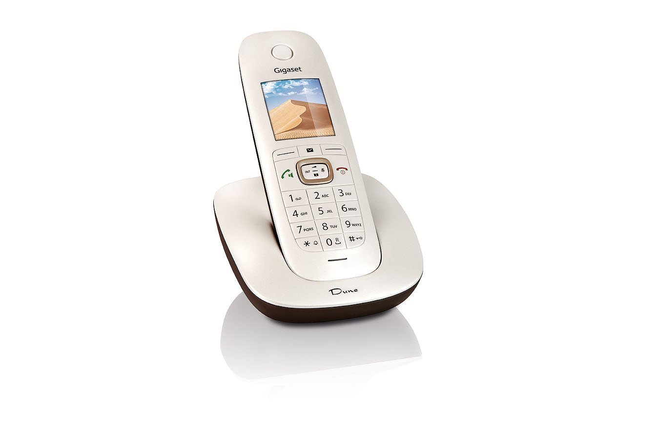 Gigaset CL540 Dune weiss/braun Schnurlostelefon