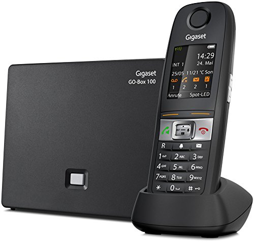 Gigaset E630A GO schwarz Schnurlostelefon