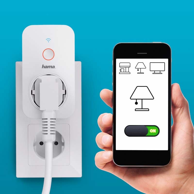 Hama WiFi-Steckdose 3.680W 16A