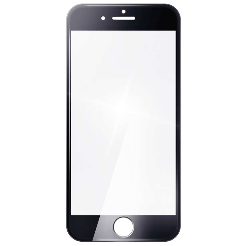 Hama 3D-Full-Screen-Schutzglas für Apple iPhone 6/7/8, Schwarz