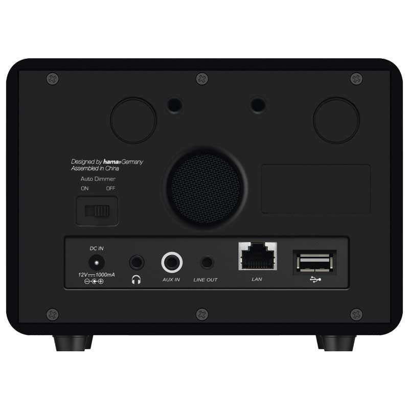 Hama Internetradio IR115MS schwarz