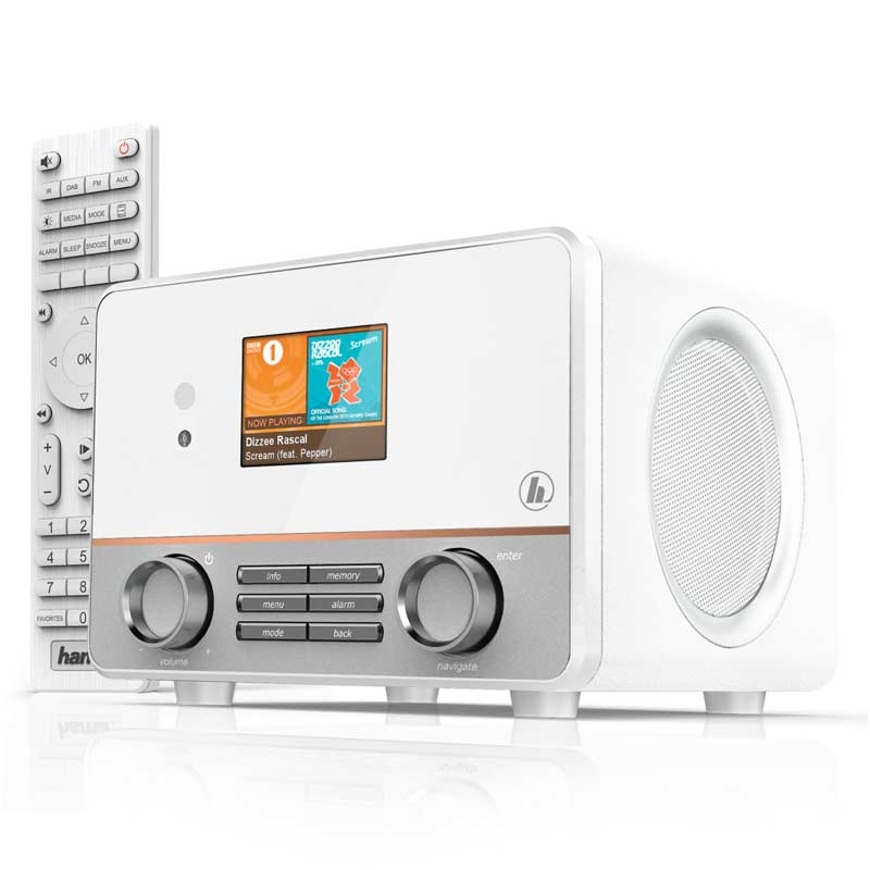 Hama 54856 Internetradio IR115MS weiß