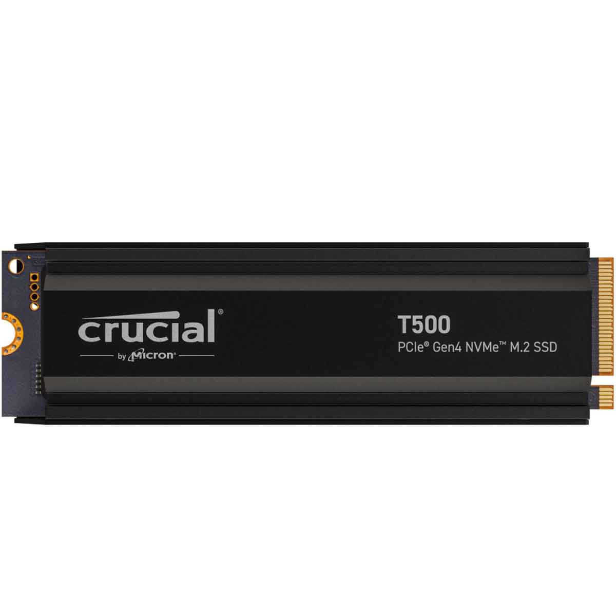 Crucial T500 M.2 NVMe SSD mit Kühlkörper 4TB