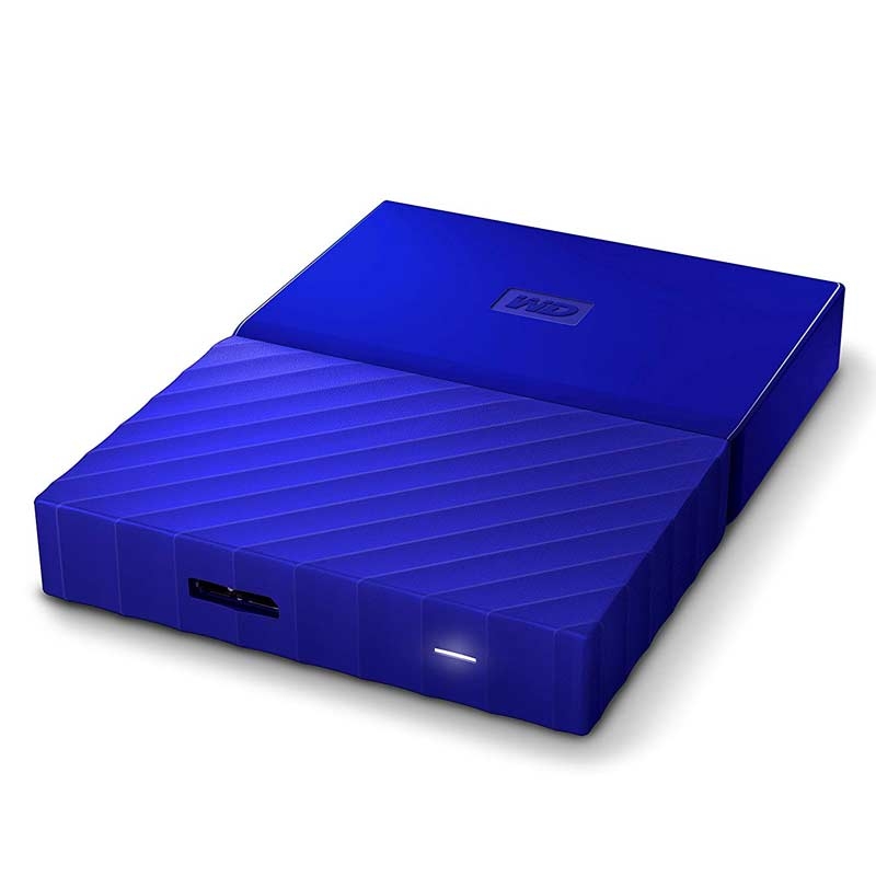 Western Digital My Passport 2TB USB 3.0 externe Festplatte blau