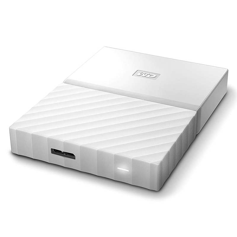 Western Digital My Passport 2TB USB 3.0 externe Festplatte weiss