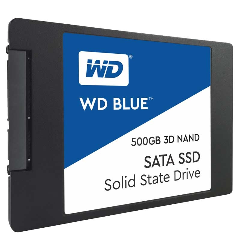 Western Digital WDS500G2B0A WD Blue 500GB 3D NAND interne SSD Festplatte