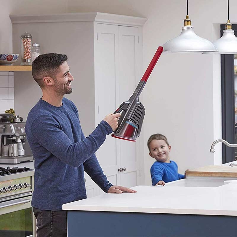 Black & Decker BHHV315J Lithium Dustbuster mit Cyclonic Action Titanium