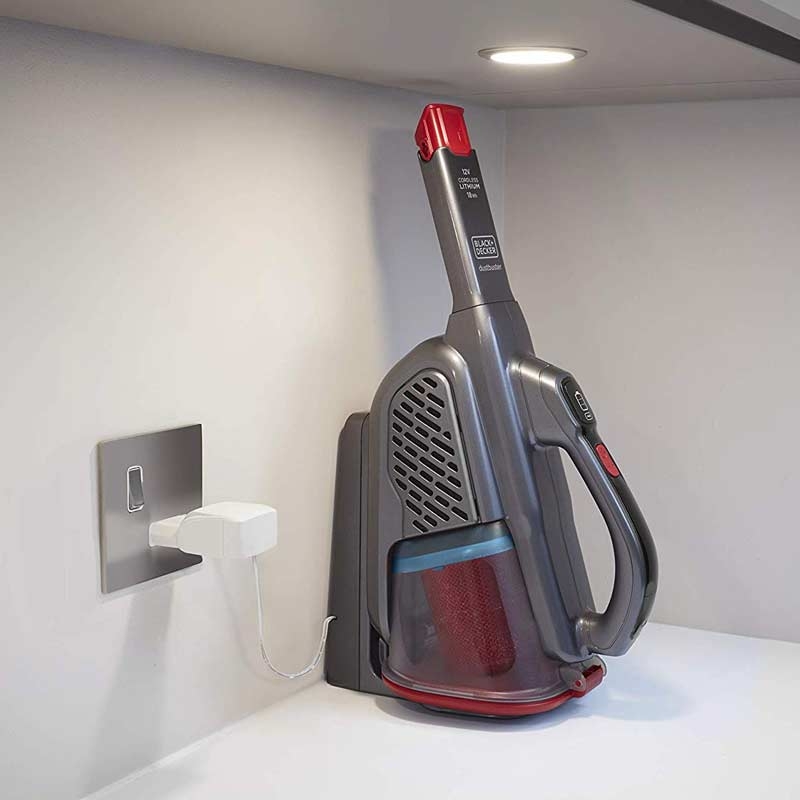 Black & Decker BHHV315J Lithium Dustbuster mit Cyclonic Action Titanium