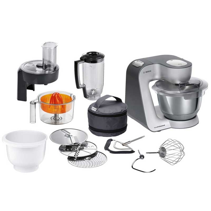 Bosch MUM59343 HomeProfessional Küchenmaschine silber
