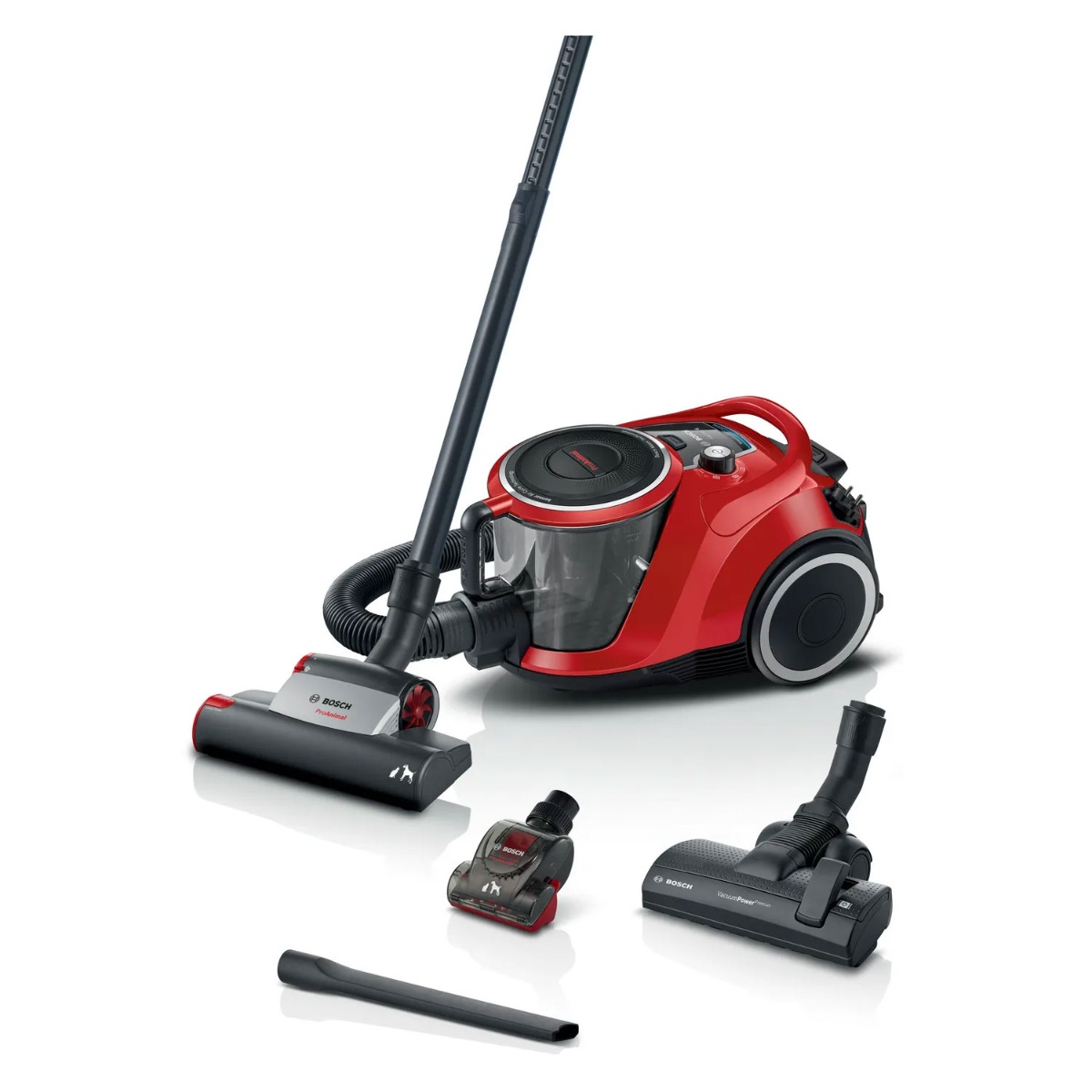 Bosch Serie 6 BGC41PET beutelloser Staubsauger rot