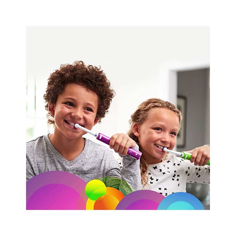 Oral-B Junior Wiederaufladbare Elektrische Zahnbürste grün