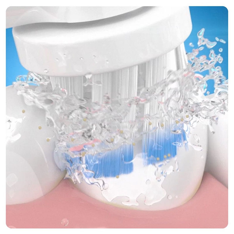 Oral-B Pro 600 Elektrische Zahnbürste weiss