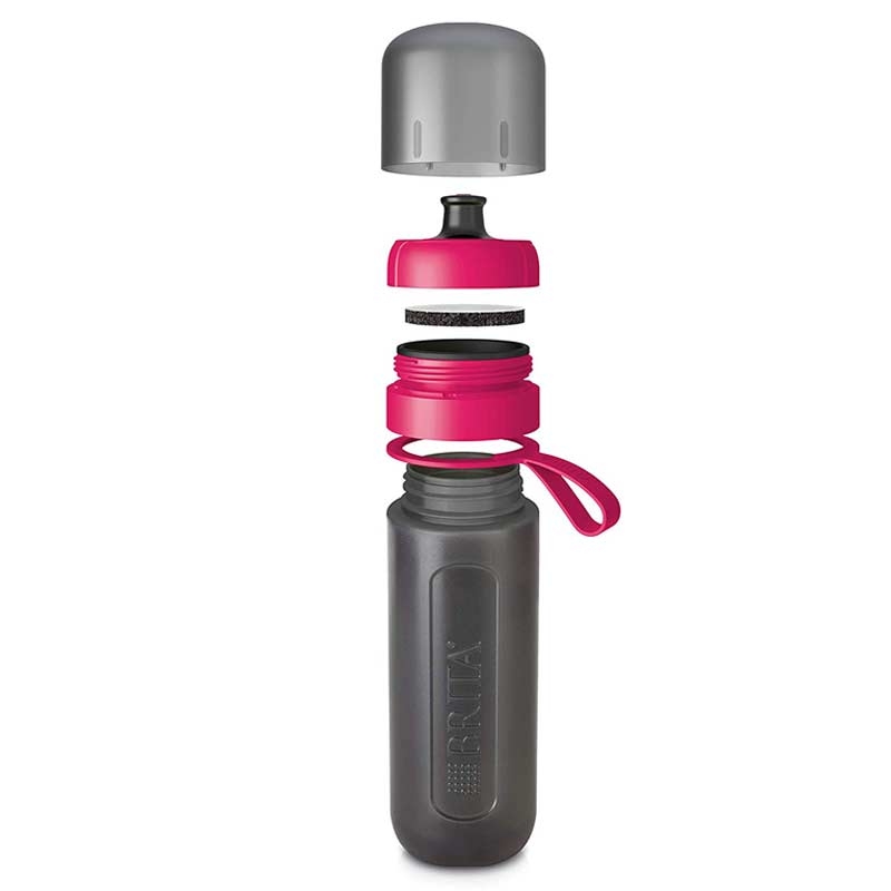 Brita Wasserfilter-Flasche Fill&Go Trinkflasche Active Pink
