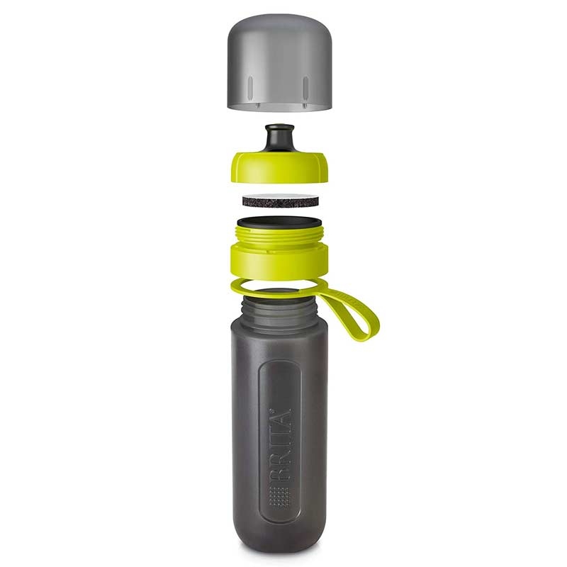 Brita Wasserfilter-Flasche Fill&Go Trinkflasche Active Limone