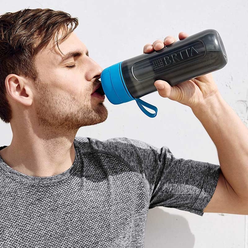 Brita Wasserfilter-Flasche Fill&Go Trinkflasche Active Blau