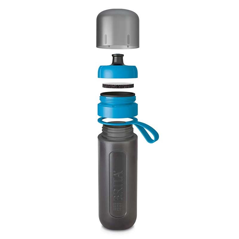 Brita Wasserfilter-Flasche Fill&Go Trinkflasche Active Blau