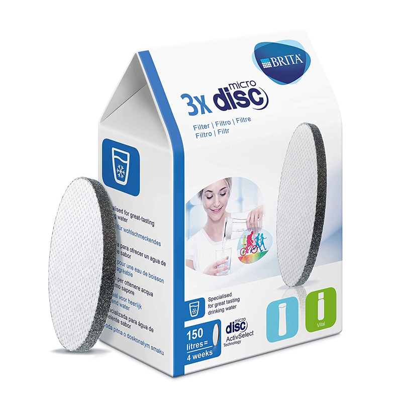 Brita Wasserfilterkartusche MicroDisc 3er Pack