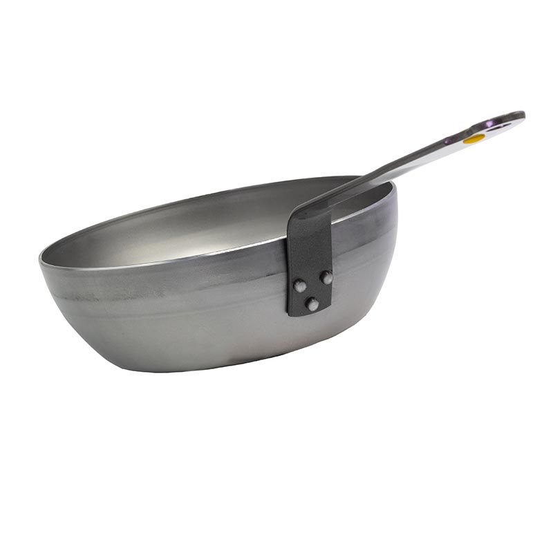 De Buyer 5614.24 Bauerntopf Edelstahl silber