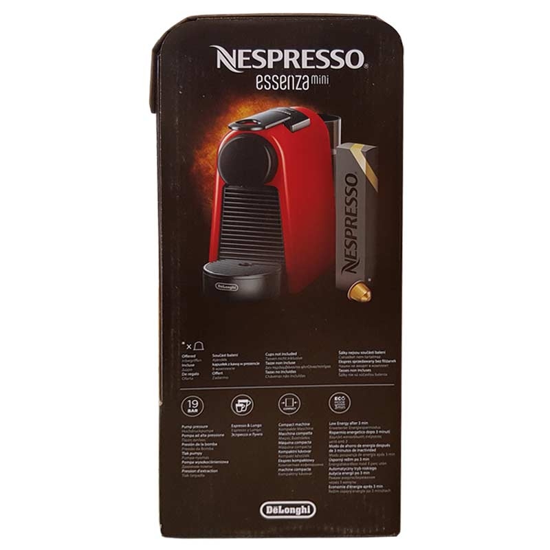 De'Longhi EN 85.W Nespresso Essenza Mini Kaffeekapselmaschine