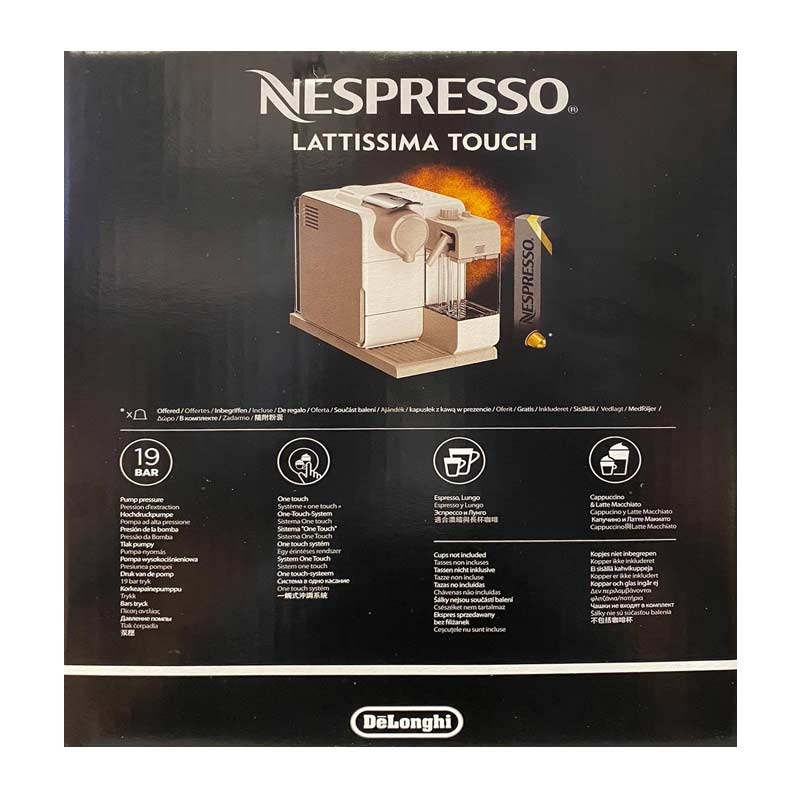 DeLonghi EN 560.W Lattissima Touch Kapsel-Kaffeemaschine weiß