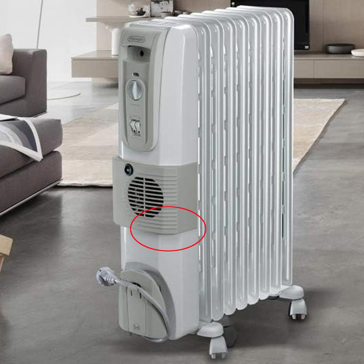 DeLonghi KH 771230V Öl-Radiator weiß (B-Ware)