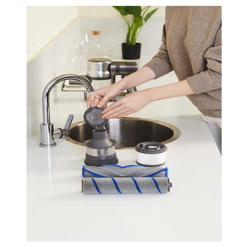 Dreame T20 Pro Akku-Staubsauger blau/grau