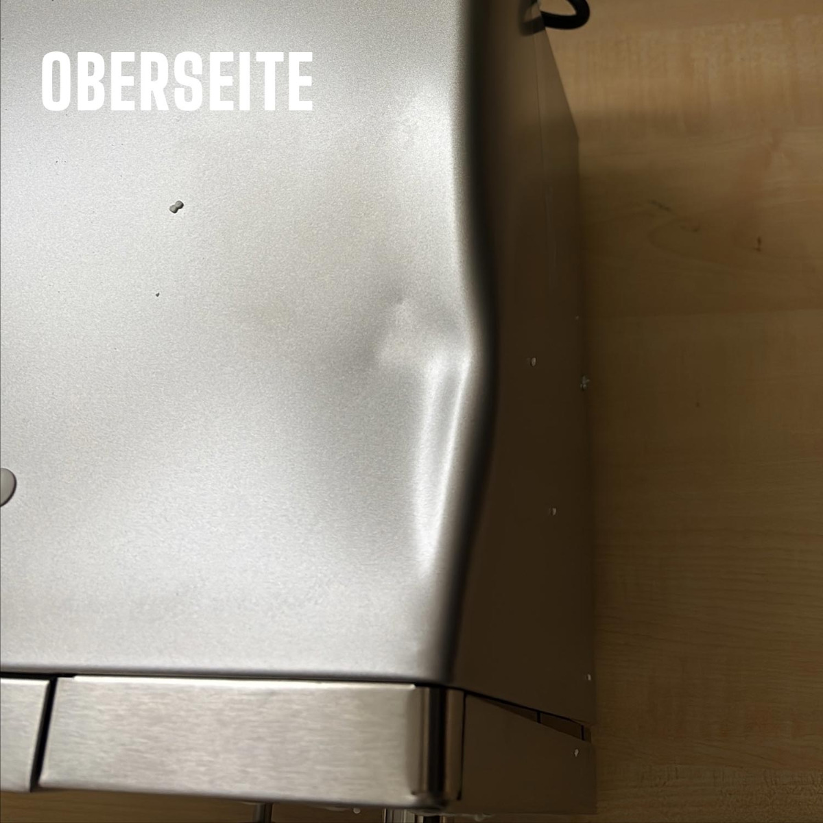 Exquisit UMW 800 G-3 Mikrowelle Inox inoxlook (B-Ware mit Beschädigung)