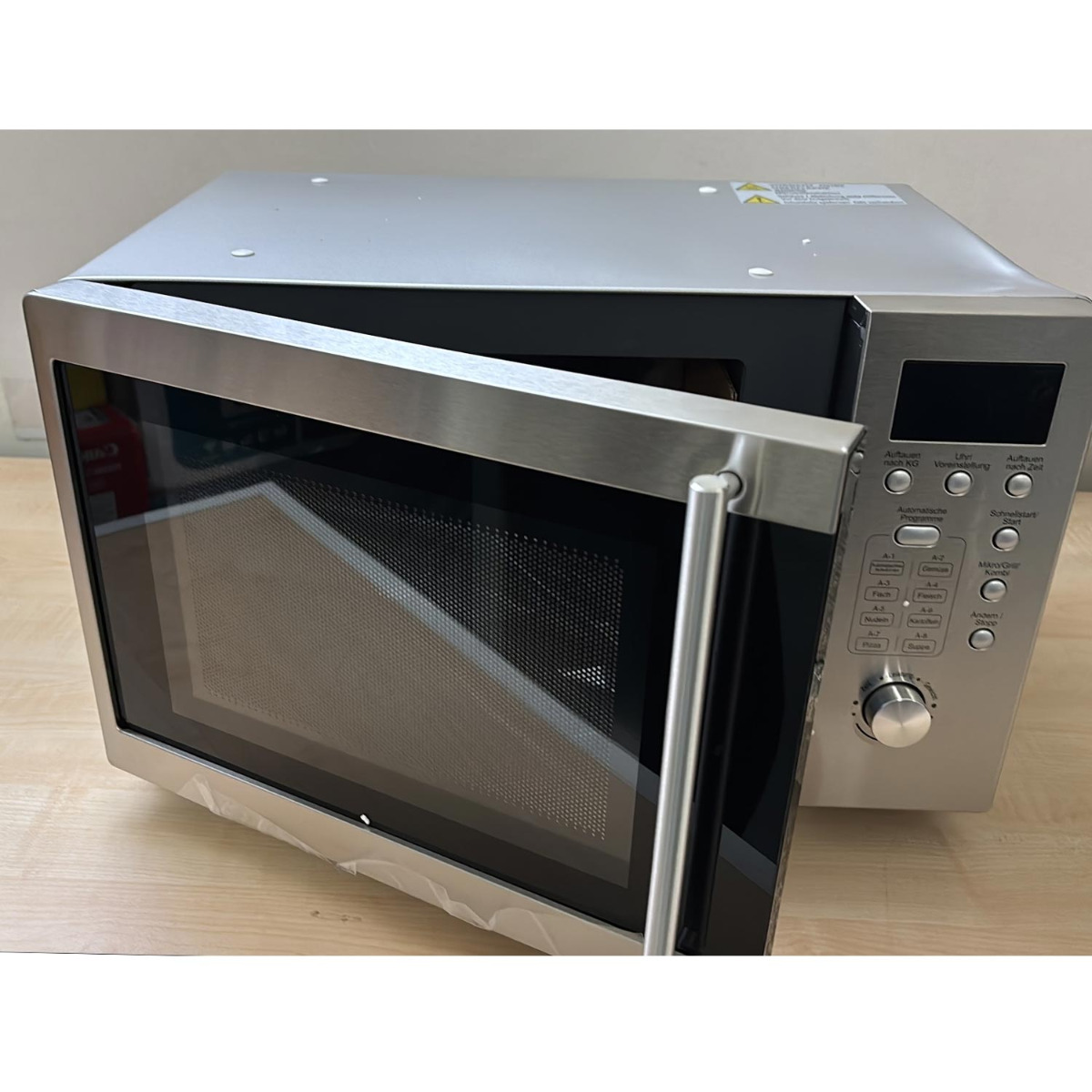 Exquisit UMW 800 G-3 Mikrowelle Inox inoxlook (B-Ware mit Beschädigung)
