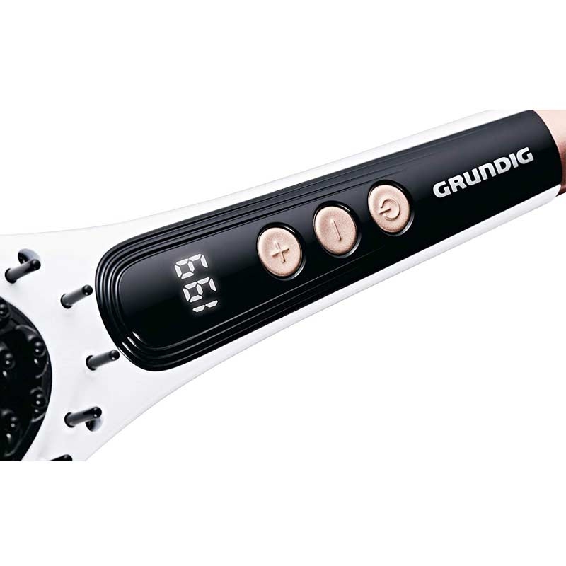 Grundig HB 5850 Ionic Glättbürste weiß/roségold