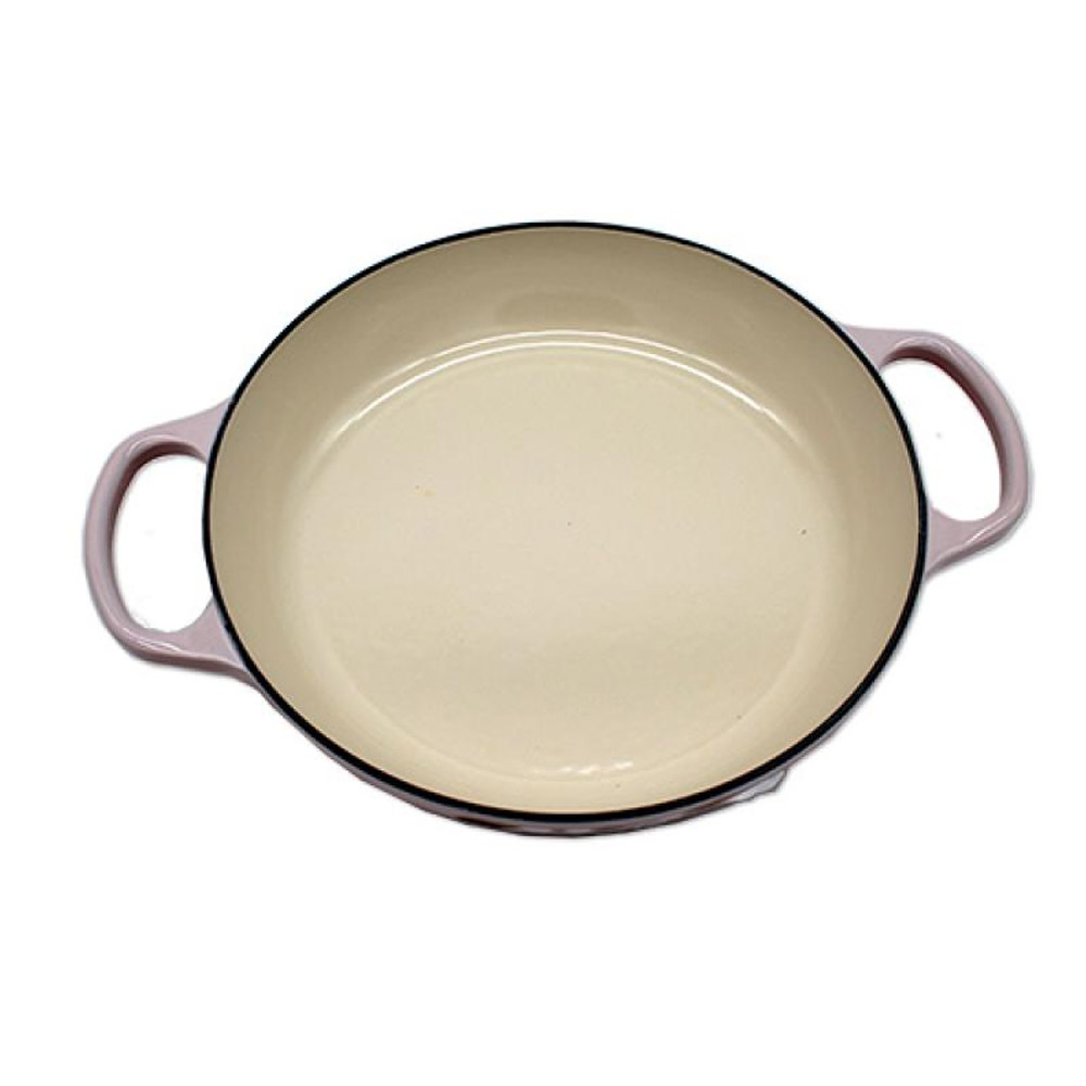 Le Creuset Gourmet-Profitopf Gusseisen Shell Pink 26cm